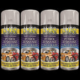 4X Auto Extreme Lacquer Petrol Resistant Spray 400ml Spray Paint